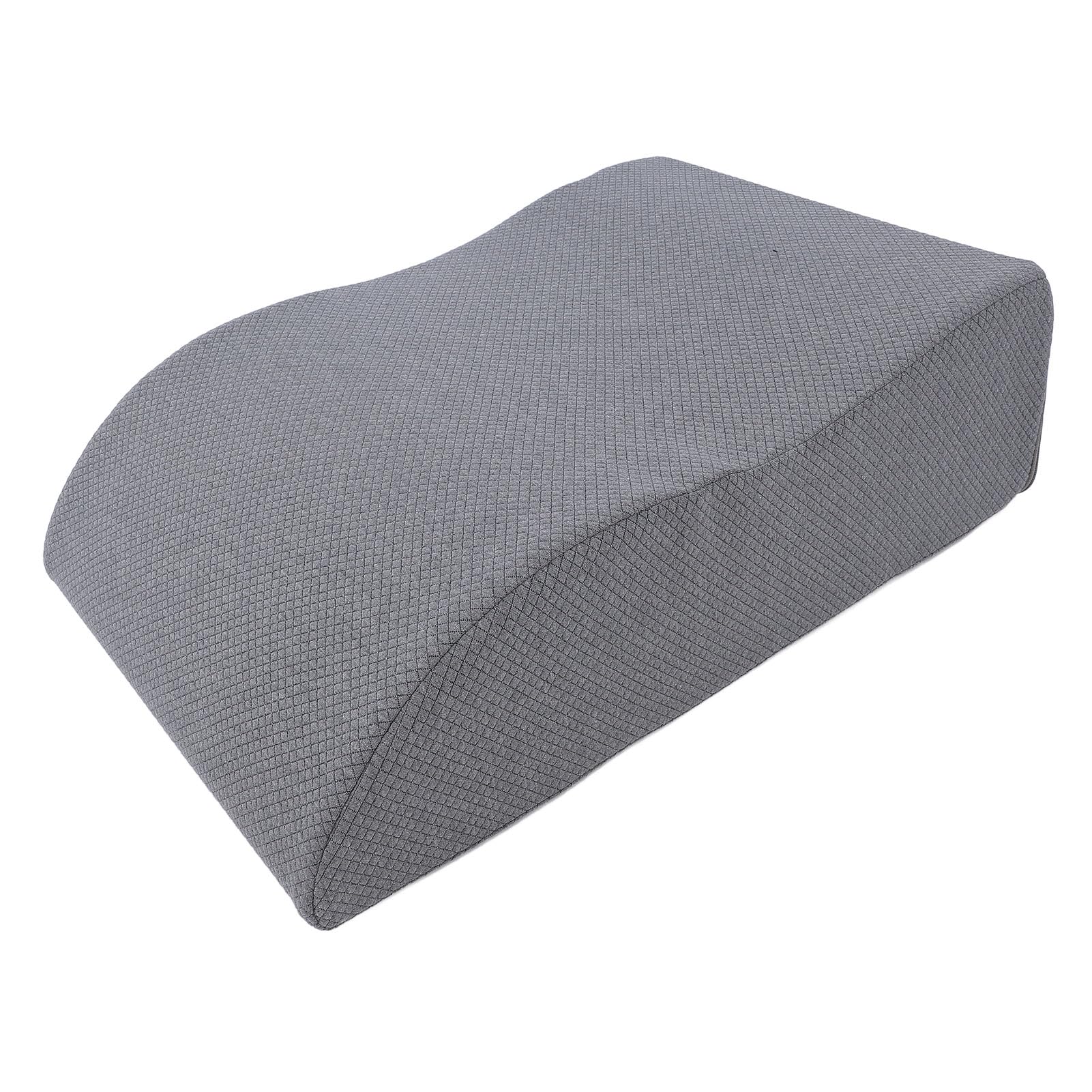 Almohada de elevación de piernas, cuña de Espuma viscoelástica de Dos piernas para Ancianos, Mujeres Embarazadas, Cama para Dormir en Forma de S