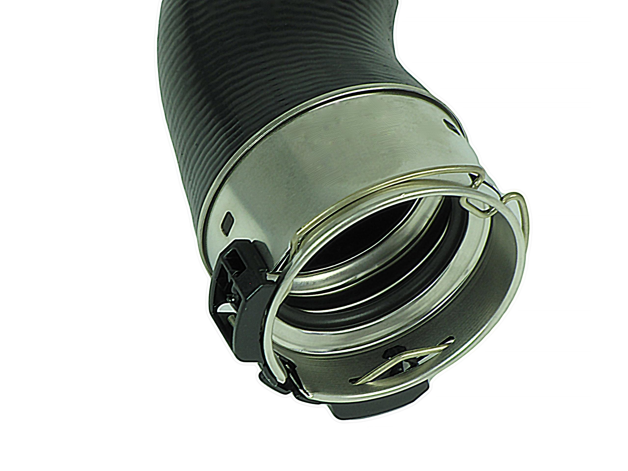 Tuyau de Turbocompresseur Intercooler Remplacement - Compatible avec Renault Laguna III 2.0 dCi - Numéro OE 8200551943 - Fabriqué en gomme NBR-CR - Livré avec Collier de Serrage