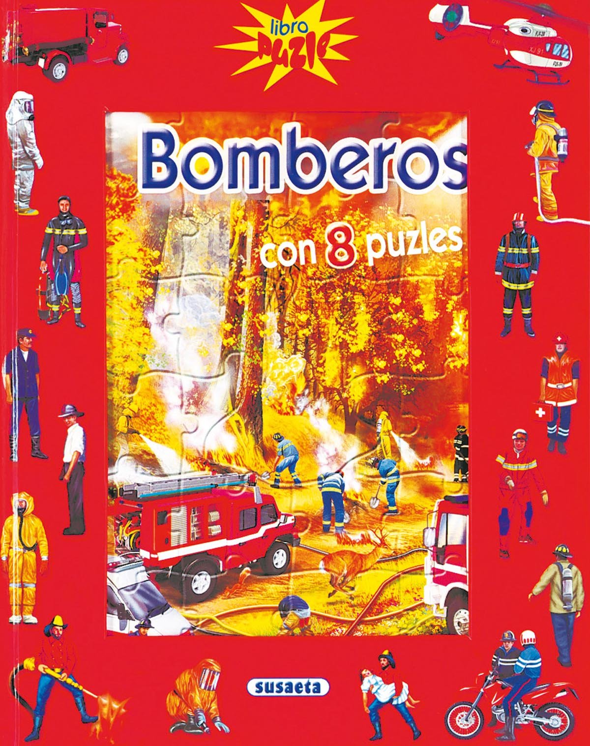 Bomberos (Libro Puzle)