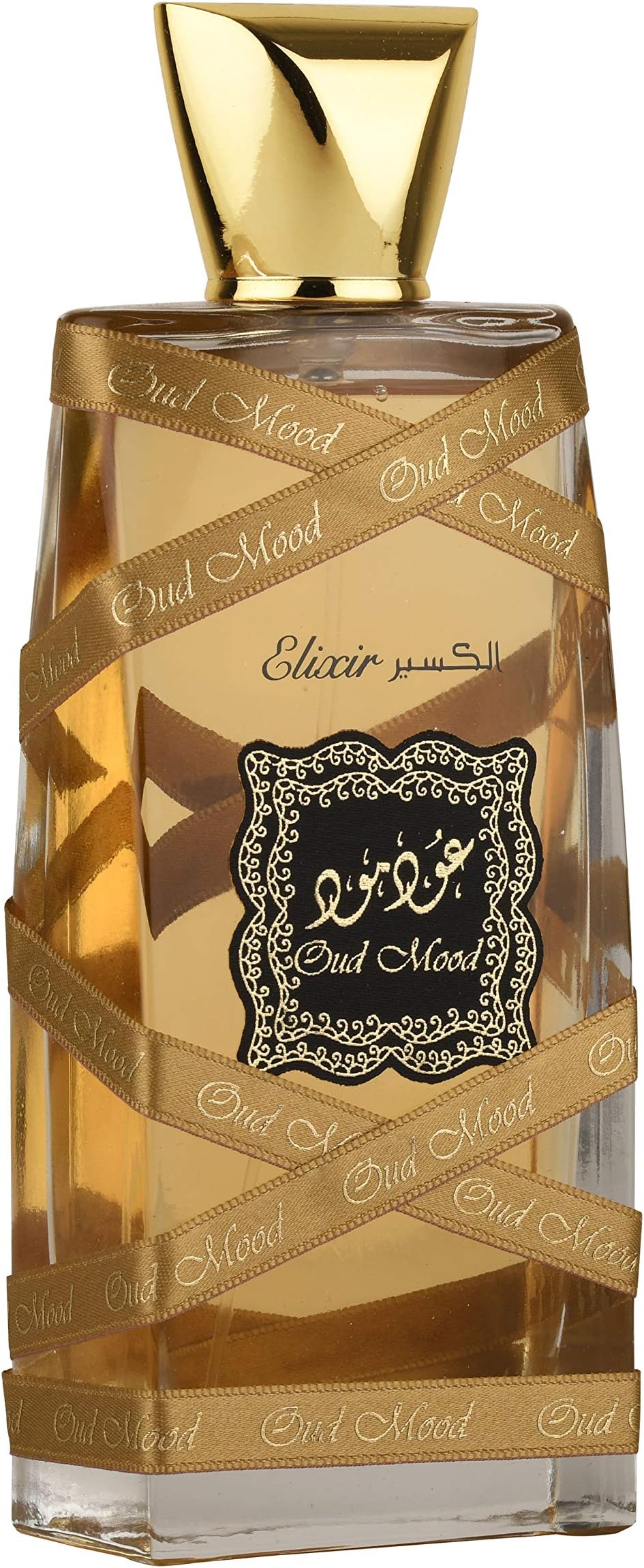 Lattafa Perfumes Oud Mood Elixir for Unisex Eau de Parfum Spray, 3.4 Ounce
