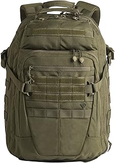 First Tactical Specialist 1-Day Backpack 36L, Medium Assault Military Molle Rucksack, Survival Bag, OD Green