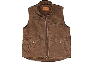 Men's 8 Pocket Sherpa-Lined Vest