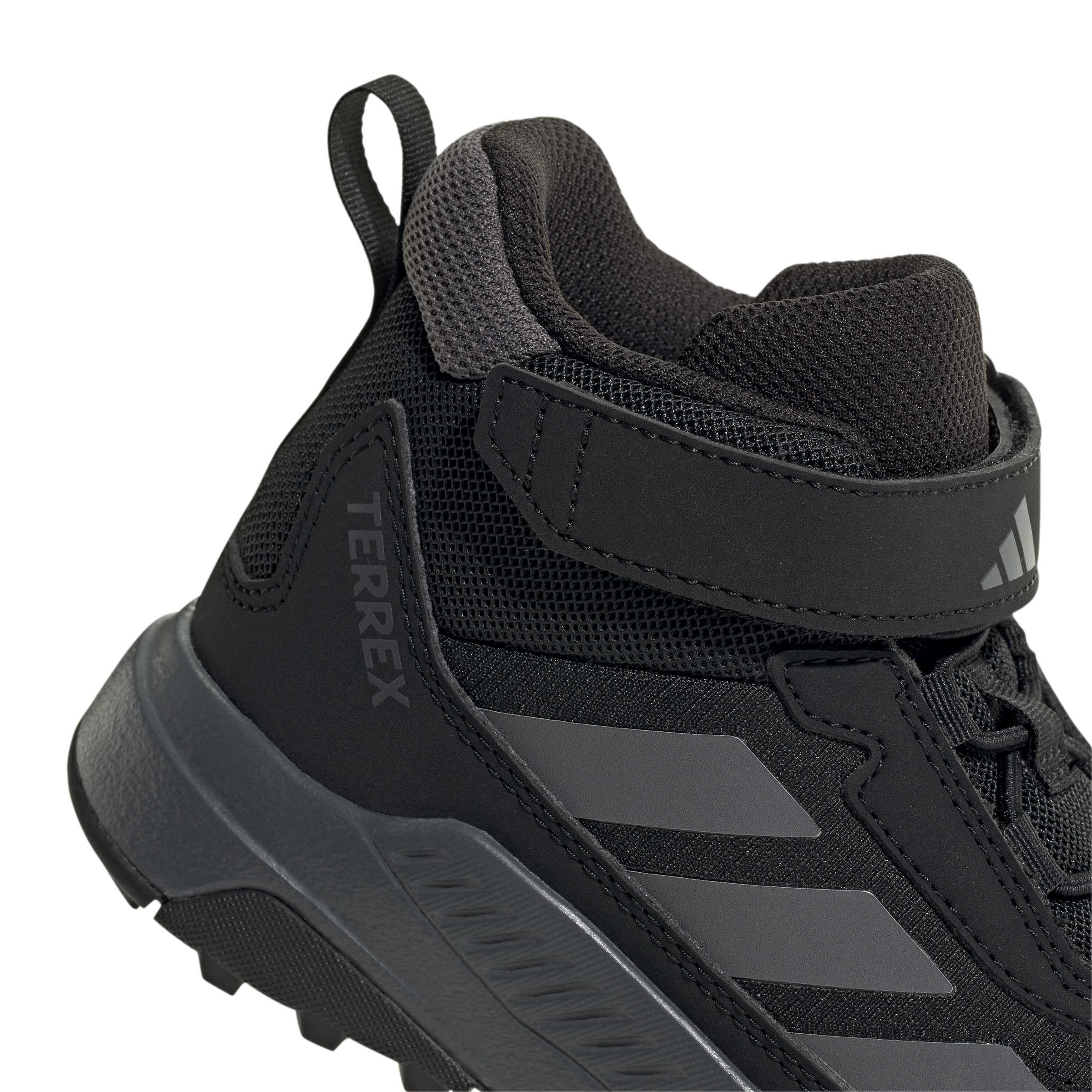adidas Uniseks - dzieci Terrex Anylander Mid Children Hiking Shoes, core black/grey five/core black, 34 EU