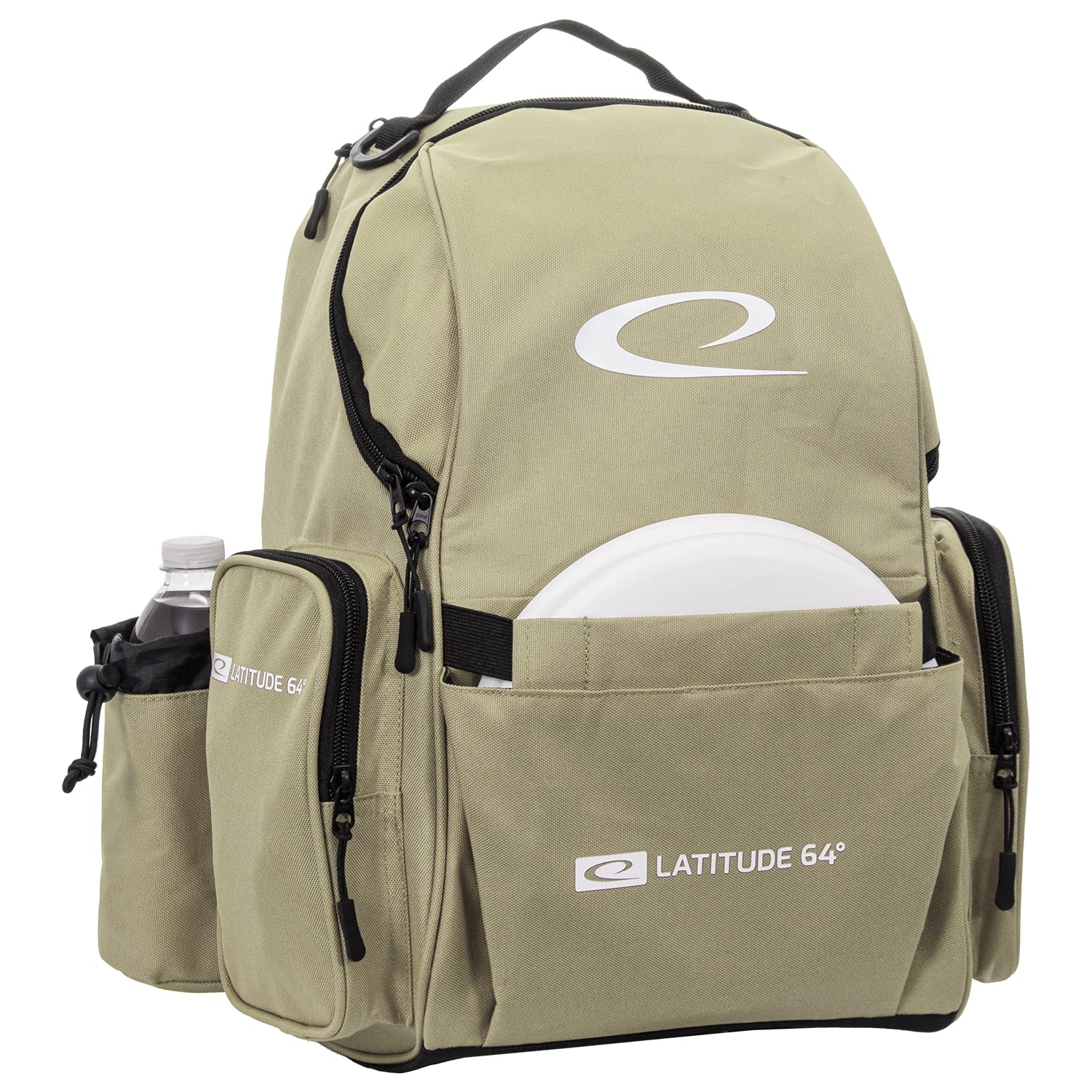 Latitude 64 Swift Disc Golf Backpack | Frisbee Disc Golf Bag with 15+ Disc Capacity | Beginner Disc Golf Backpack
