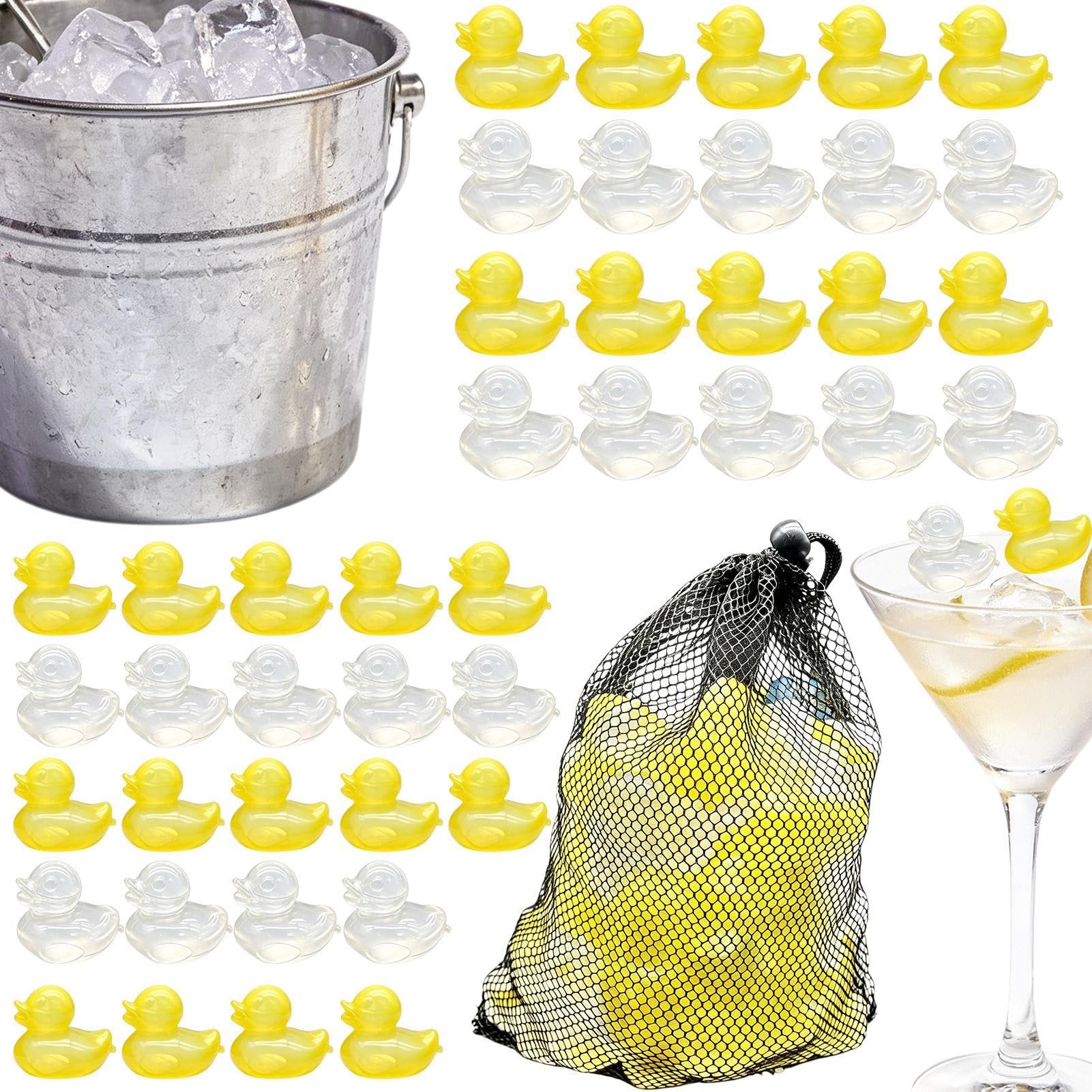 Glaçons en plastique réutilisables 100 pièces - Refroidisseurs de boissons