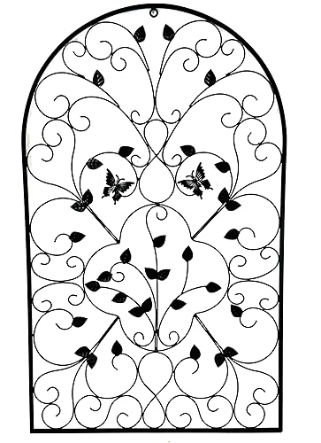 Bellaa 23196 Metal Wall Art 3D Wrought Iron Sculpture Spanish