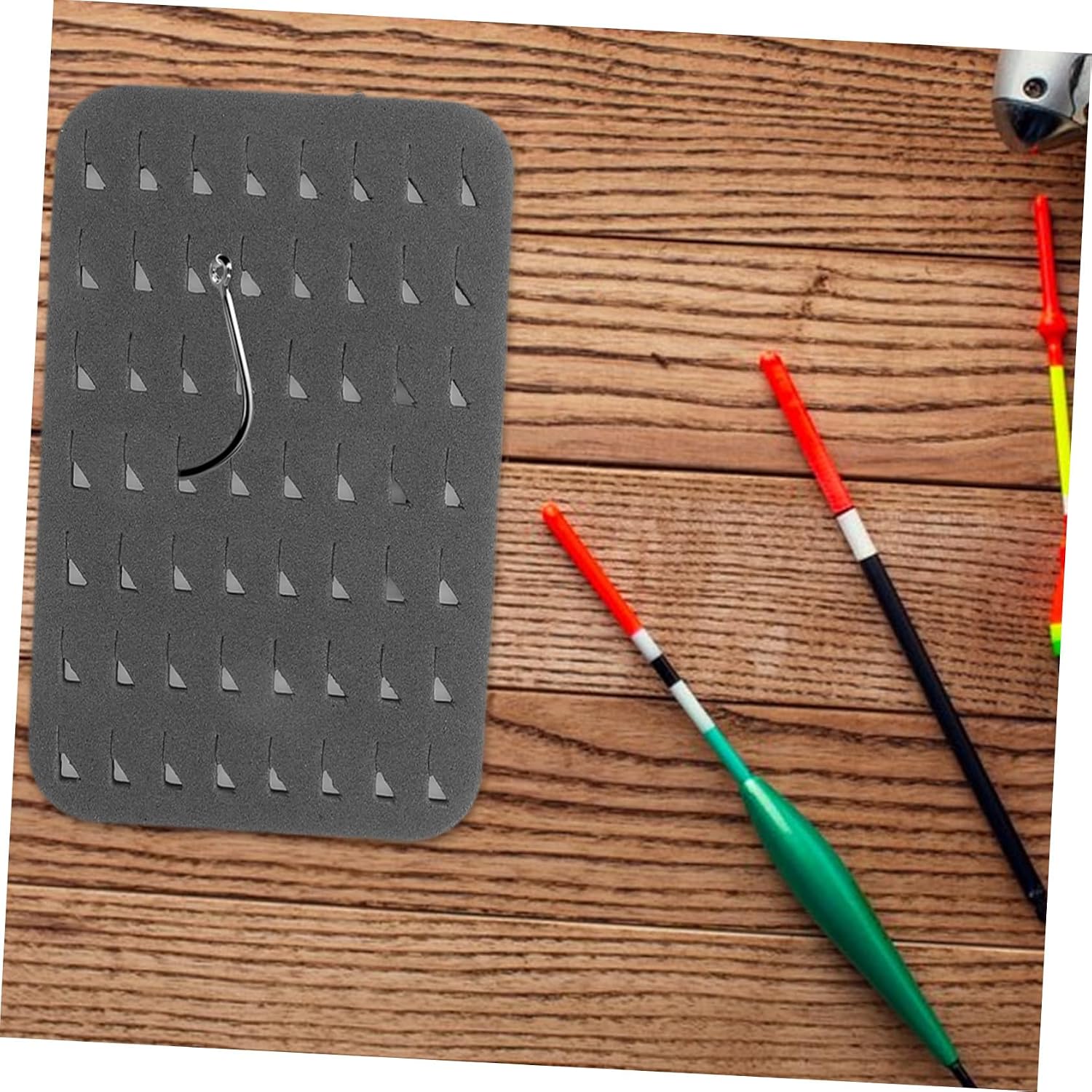 Compact Fishing Organizer Fly Fishing Gear Storage Foam Inserts and Nonslip Design