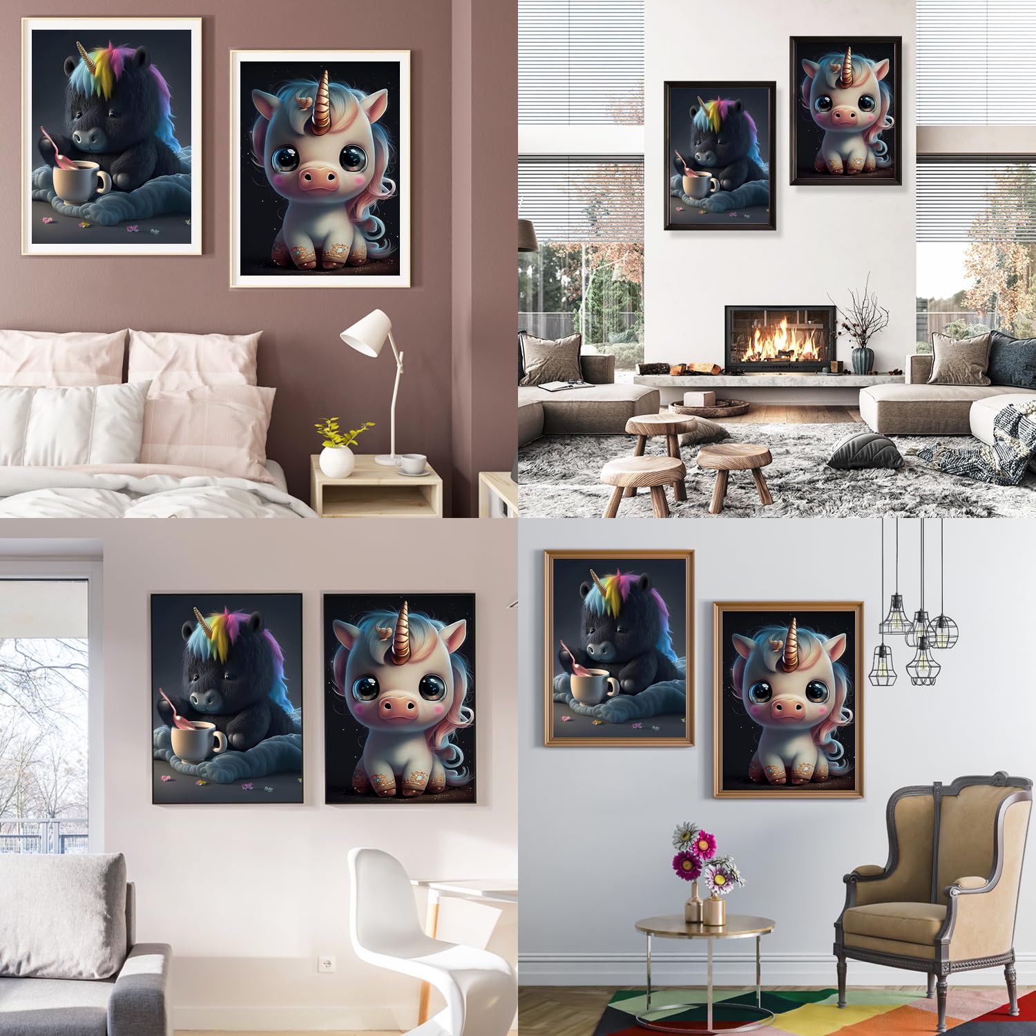 Diamond Painting Kit Diamond Painting Cuore Kit per Pittura Diamante Fai da Te per Adulti Decorazione murale per la casa 30 * 40 cm Senza Cornice JuZi