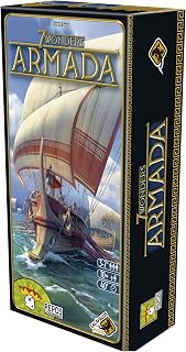 Galápagos, 7 Wonders: Armada (Expansão) 1ª Edição, Jogo de Tabuleiro de Estratégia, 2 a 7 jogadores, 30 a 60 min