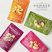 Vista 7 de Sahale Snacks - Mezcla glaseada de pacanas al ron y bananas, 4 onzas (paquete de 6)