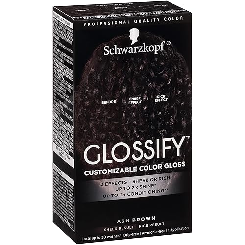 Miniatura 5 de Schwarzkopf Glossify - Brillo de color personalizable, marrón ceniza