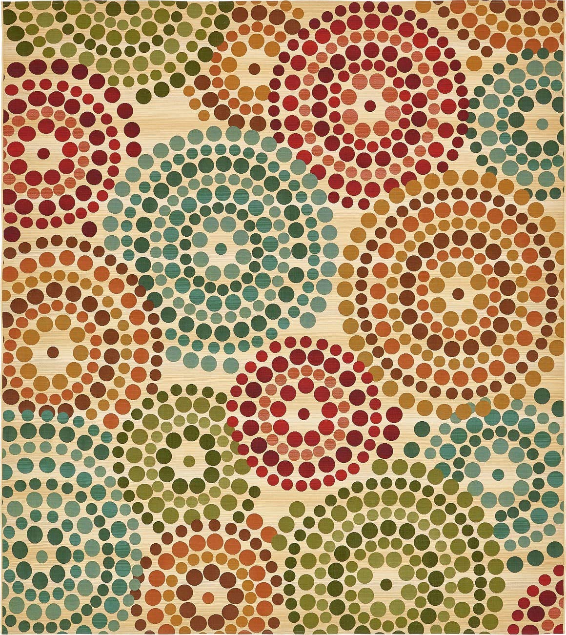 Unique Loom Outdoor Modern Collection Area Rug - Spark (10' x 12' 2