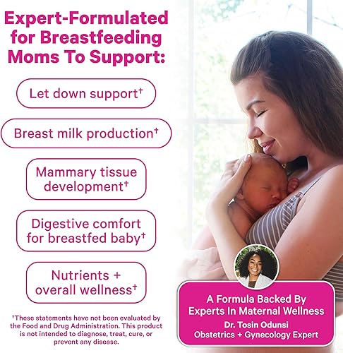 Miniatura 3 de Pink Stork Total Lactation - Suplemento dietético en cápsulas de apoyo para la lactancia.