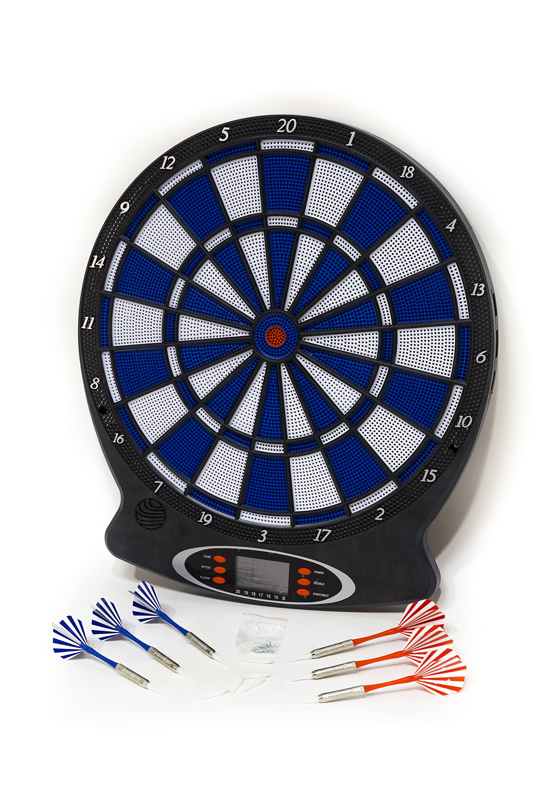 Diana Electronica Digital. Incluye 6 Dardos para 8 Jugadores y Puede Grabar hasta 18 Juegos. Marcador de Pantalla LED y Efectos de Sonido | DHG