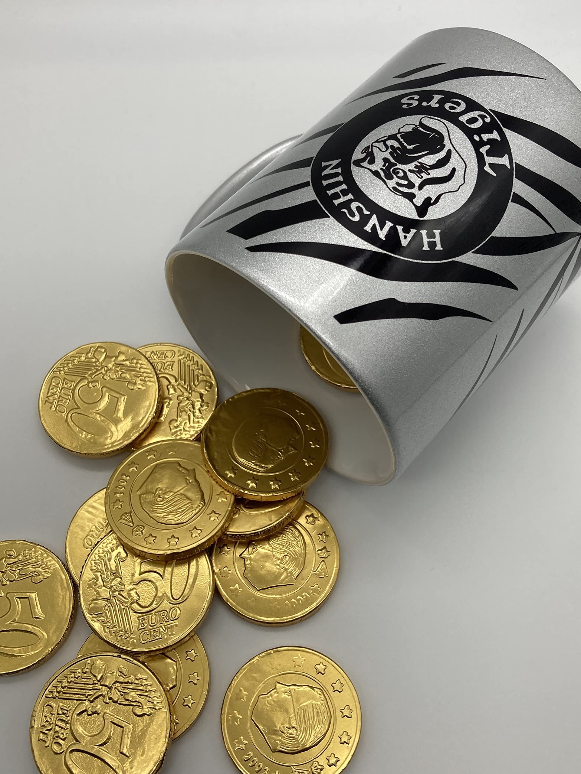 Amazon.co.jp: 阪神タイガース マグカップ コインチョコレート 入り ゴールド シルバー アルバート チョコレート プレゼント (シルバー  アルバート チョコレート) : スポーツ＆アウトドア