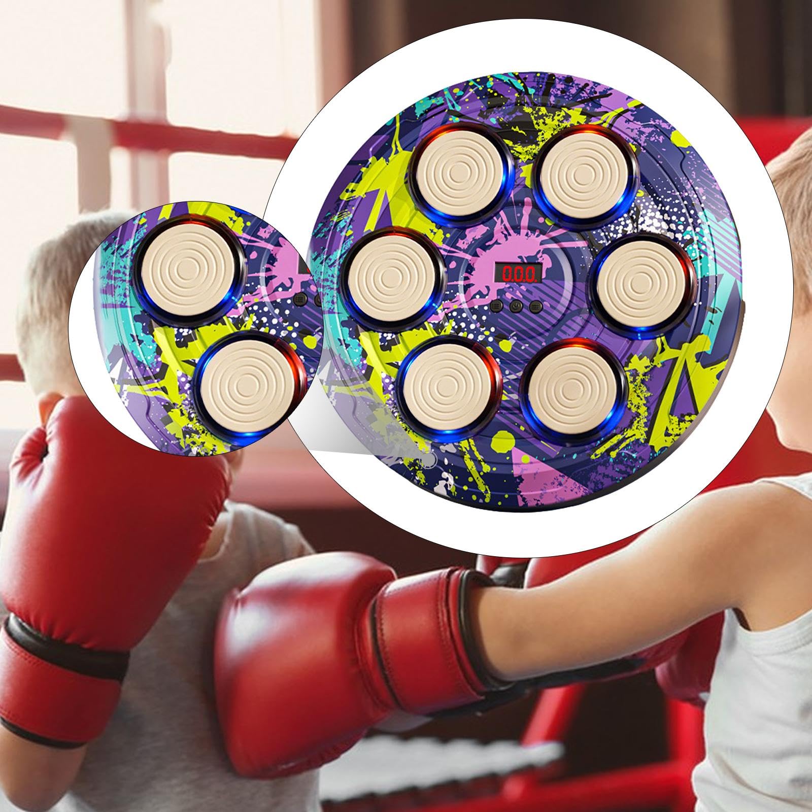 Perfeclan Boxeo Musical, Tren, música electrónica, Boxeo, Pared, Objetivo para Entrenamiento de Taekwondo, a