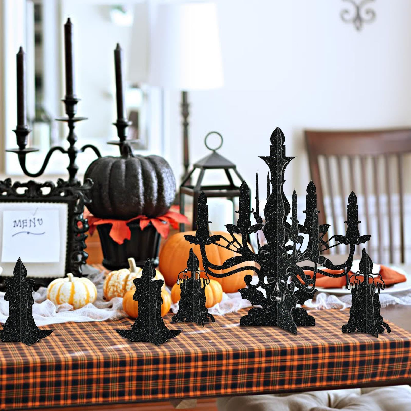 Fantasmi Appendibili Halloween 2 Fantasmi Decorazioni Halloween - Fantasmi Volanti Per Esterno E Interno Arancione Oggetti Scena Horror