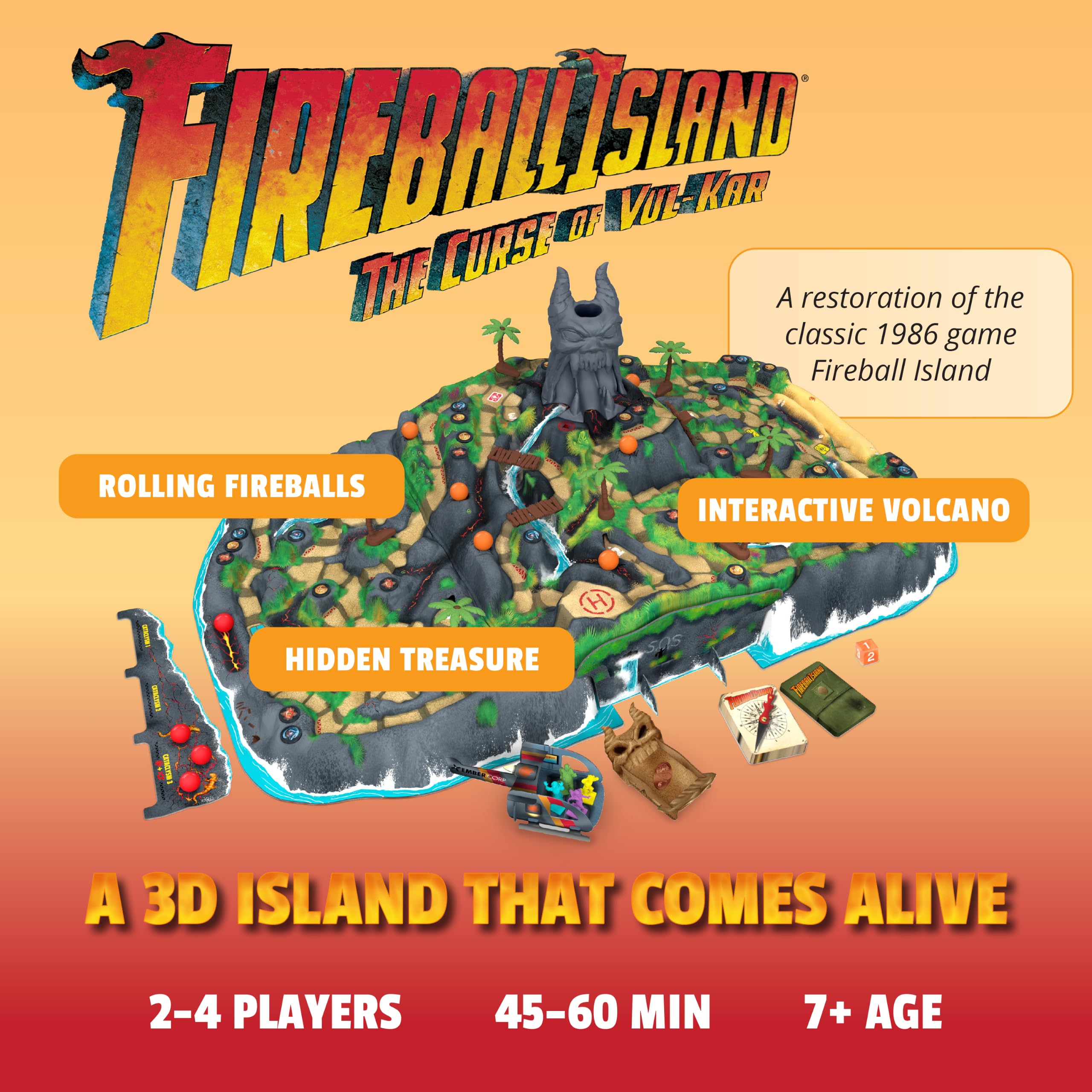 Amazon.co.jp: Fireball Island: The Curse of Vul Kar : おもちゃ
