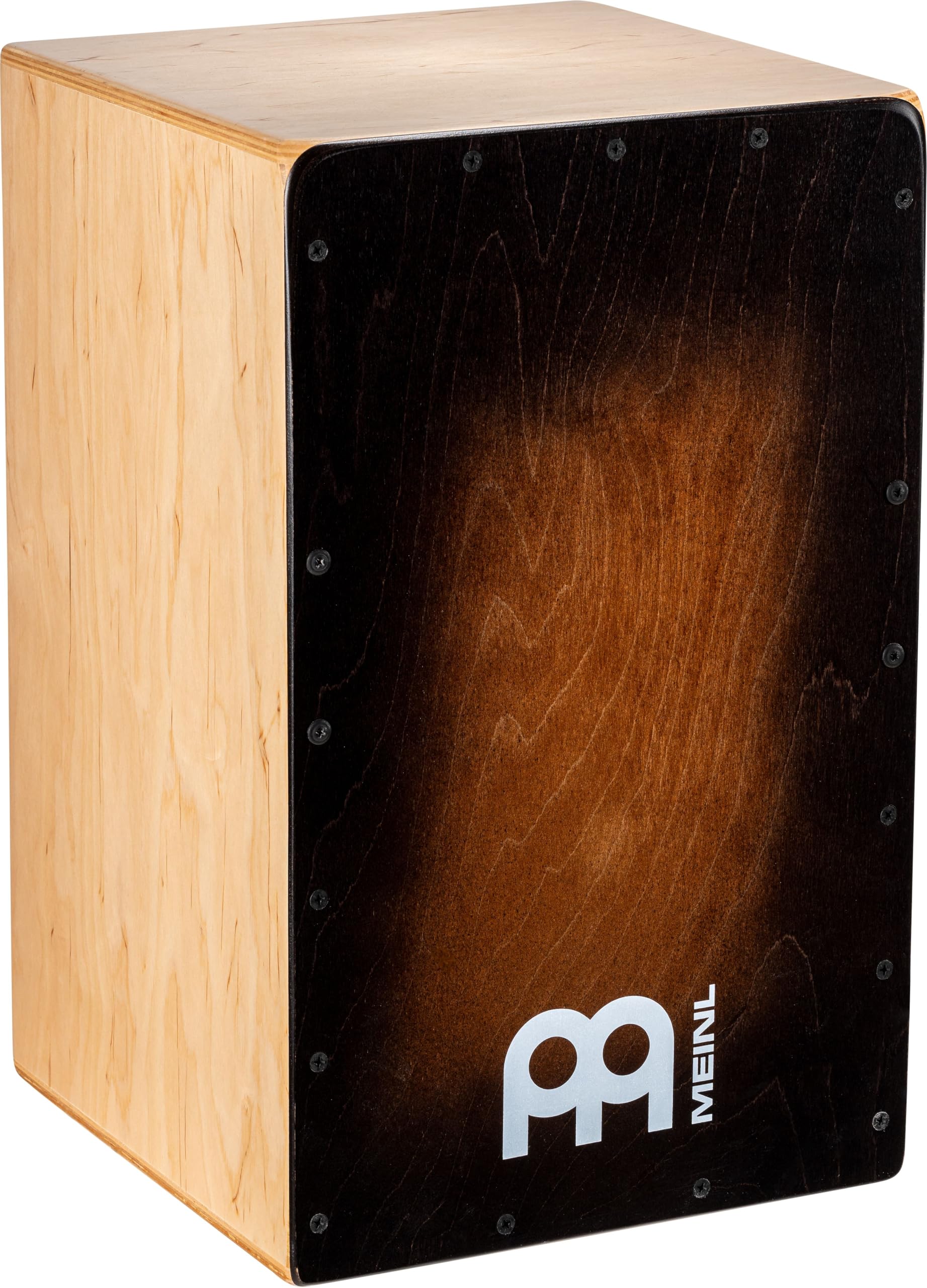 Meinl Percussion Snarecraft Cajon Instrument Édition spéciale - Grand Cajon avec 2 Cordes pour le timbre – Bouleau, Naturel/Brun (SC100BRB)