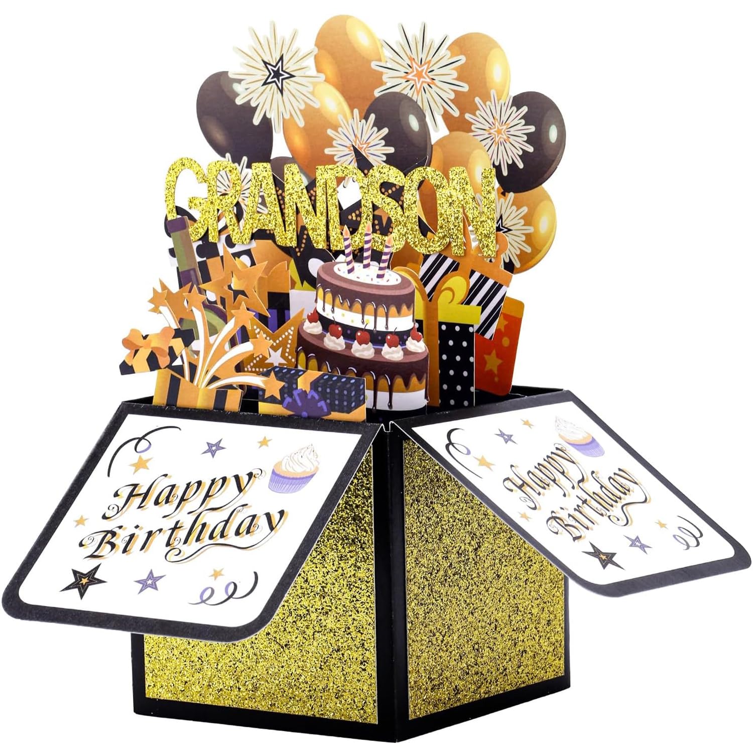 3D Pop Up Birthday Card for Grandsons