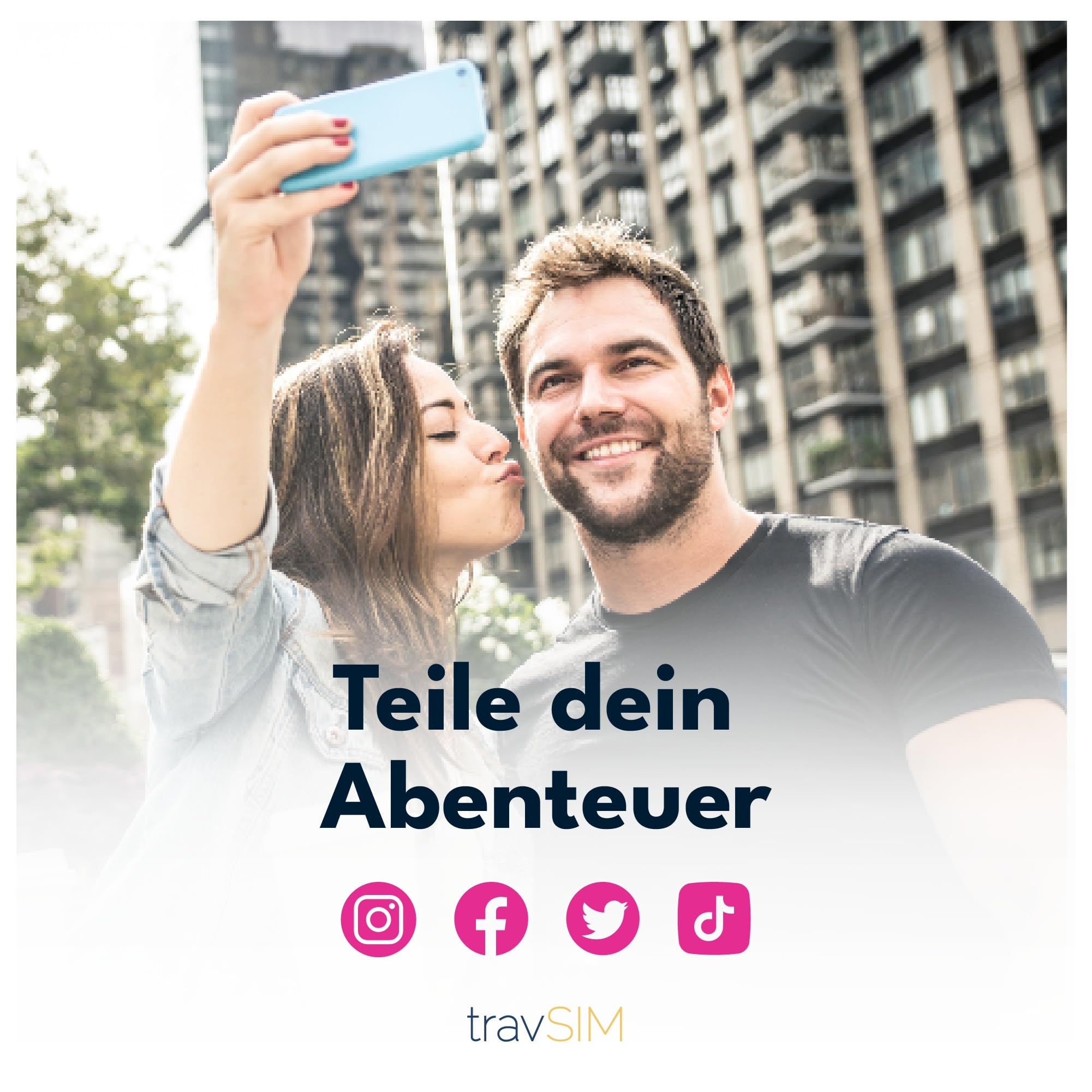 travSIM USA SIM Karte T-Mobile Netz Unbegrenzte Daten Anrufe Texte 21 Tage
