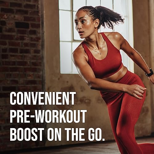 Miniatura 6 de Polvo de preentrenamiento, mezcla de bebidas, ayuda a la resistencia y la concentración, niveles de energía y apoyo de resistencia con extracto de