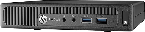Miniatura 2 de HP ProDesk 400-G2 Mini Desktop, Intel Core i5-6400T, 2.2GHz,16GB DDR4, 256GB unidad de estado sólido, Win10Pro (renovado)