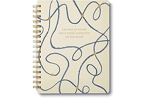 Quotes Notebook Journal - The map to where she’s going is written on her heart.