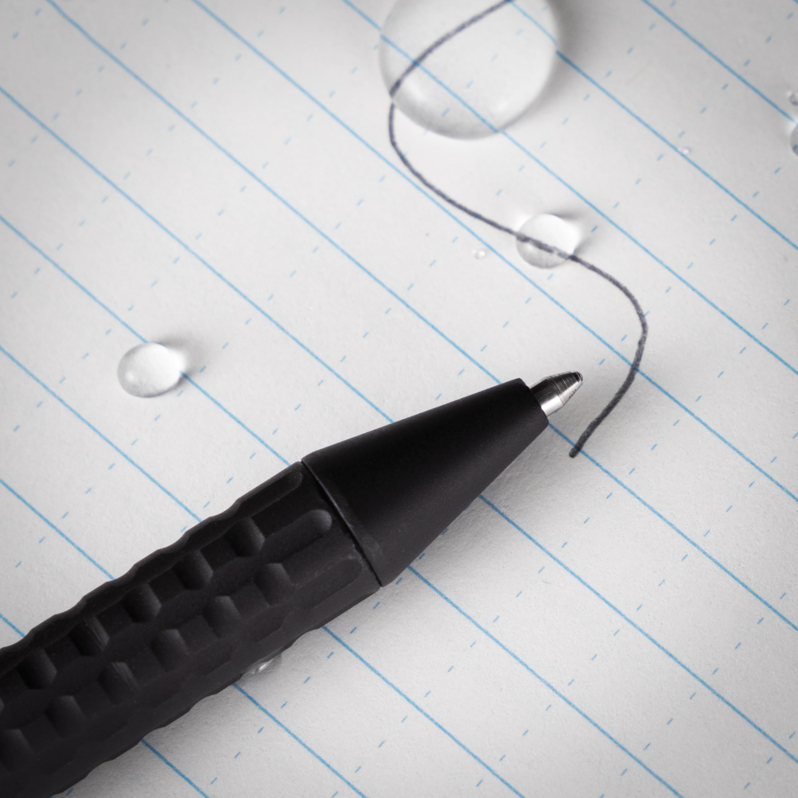 Rite in the Rain Weatherproof Black Bolt-Action Metal Pen Pressurized Black Ink Made in the USA No BK19 — view 5