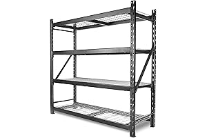 Kobalt Four-Tier Industrial Steel Storage Rack