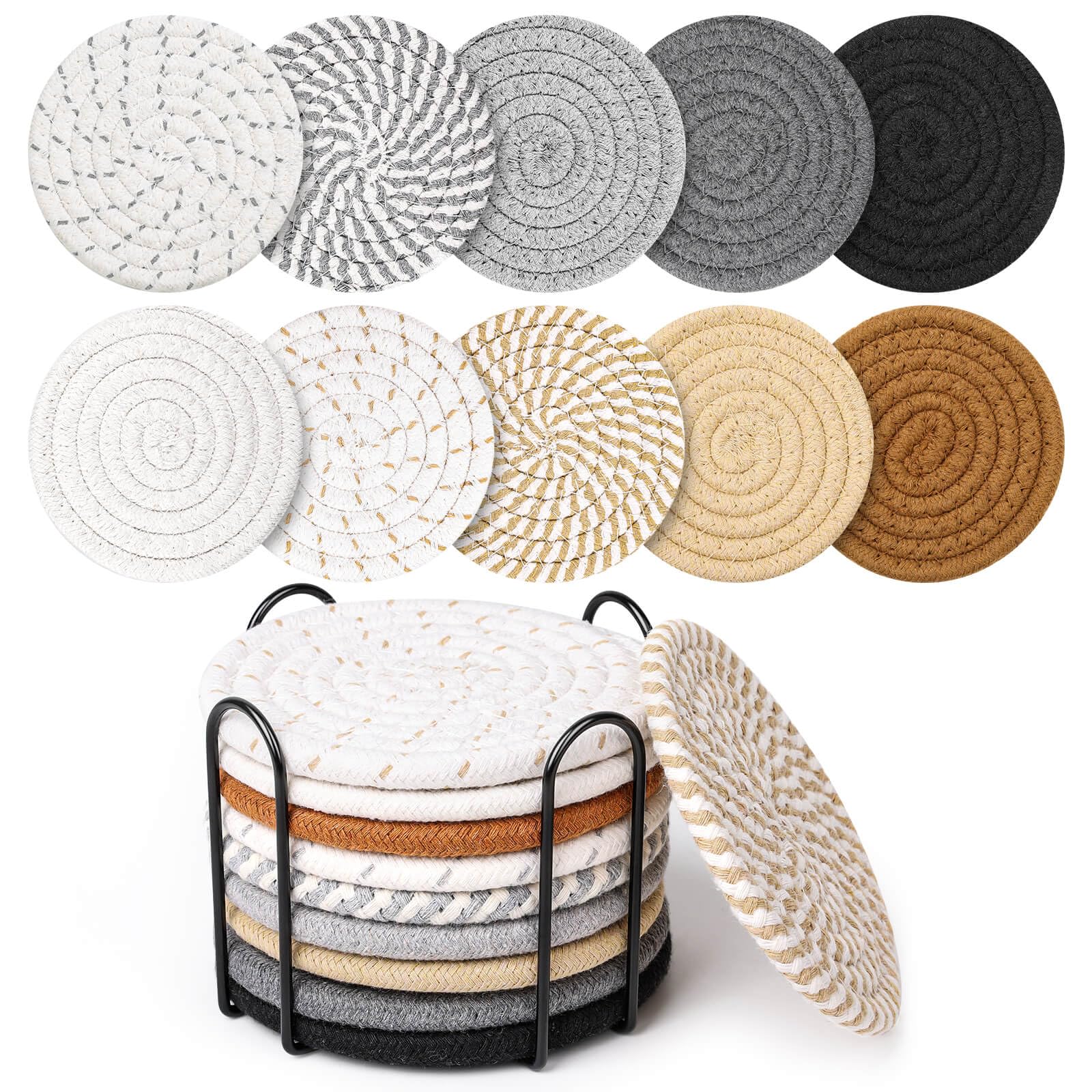 10 Colors Woven Texture Set