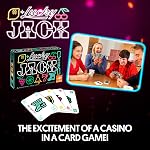 Foxmind Games: Lucky Jack Card Game, 20 Minutes for 2+ Players Push Your Luck Game for Kids 8+ and Adults