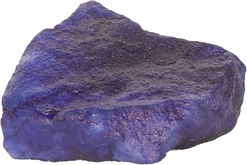 Saphir Bleu Brut Du Cachemire - Spécimen Naturel Pour Pendentif - Non Traité