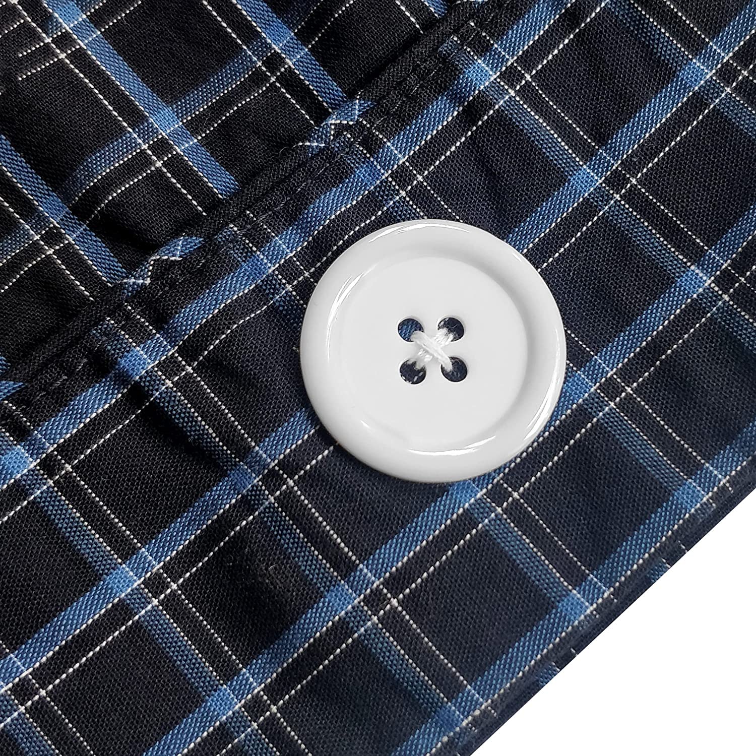 Daily Crafts Pack of 12 Resin Buttons Diameter 25 mm,(1 inch) 4 Holed for Sewing and Art and Craft Round Buttons with 4 Holes (White 12) 3