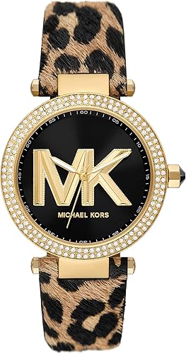 Miniatura 8 de Michael Kors - Reloj Parker de acero inoxidable con detalles de diamantes