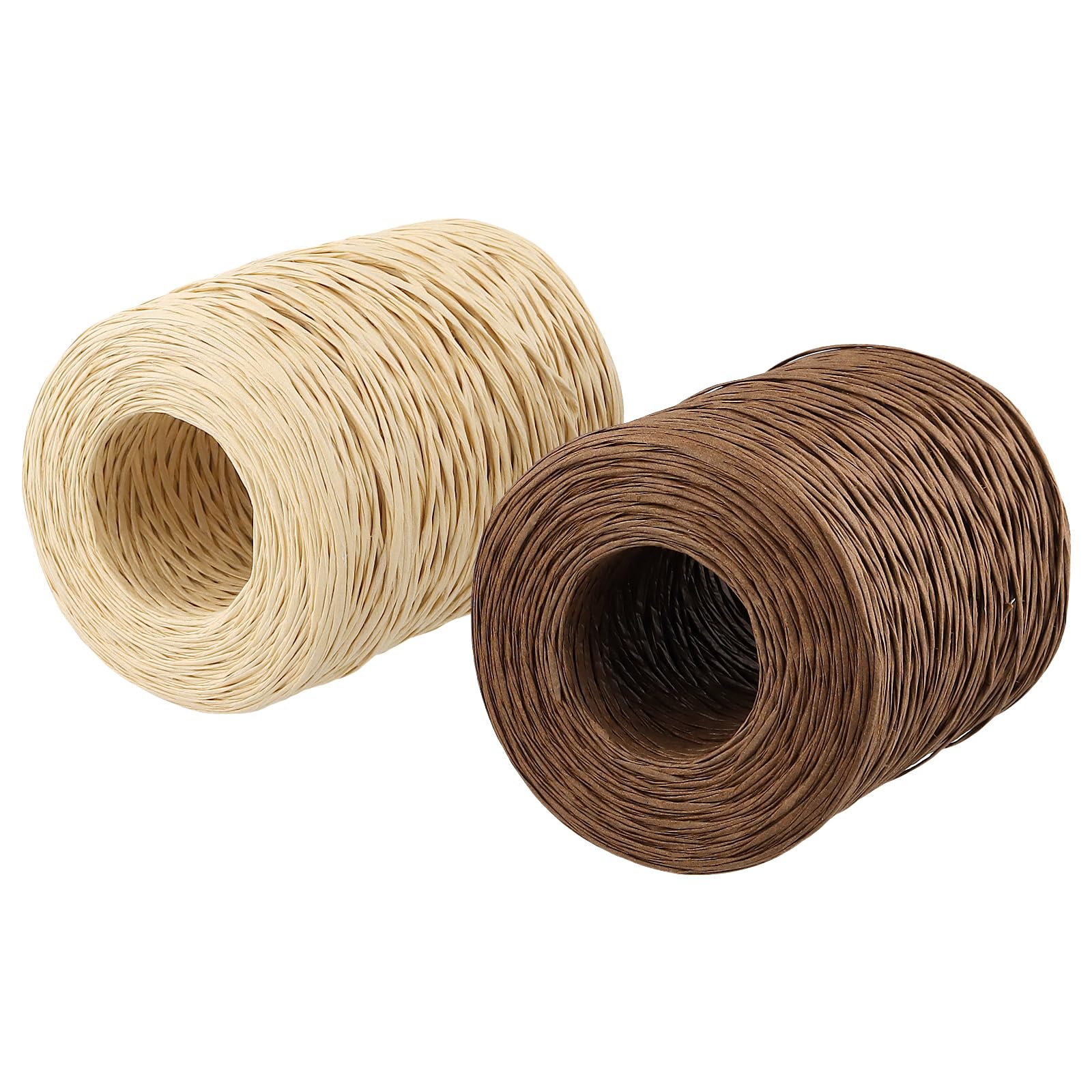 Papierdraad kraft 2 mm dik op rol - alles voor bedankjes, groothandel organza zakjes en