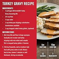 Vista 9 de McCormick Mezcla de salsa de pavo, 0.87 oz