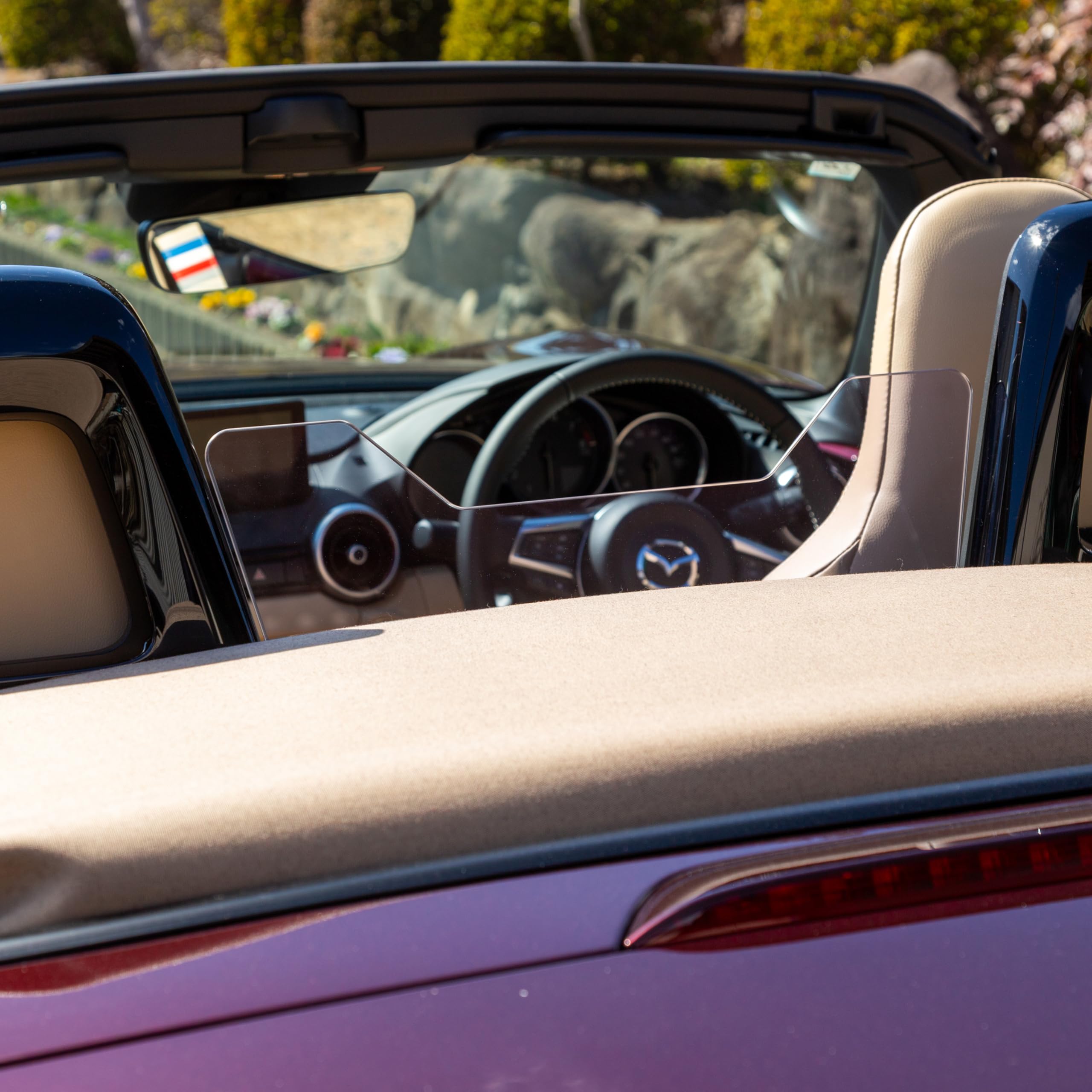 OPENCAFE GARAGE ロードスター用ウインドブロッカーTYPE-140 Amazon | 【OPENCAFE GARAGE】ロードスター用ウインドブロッカー