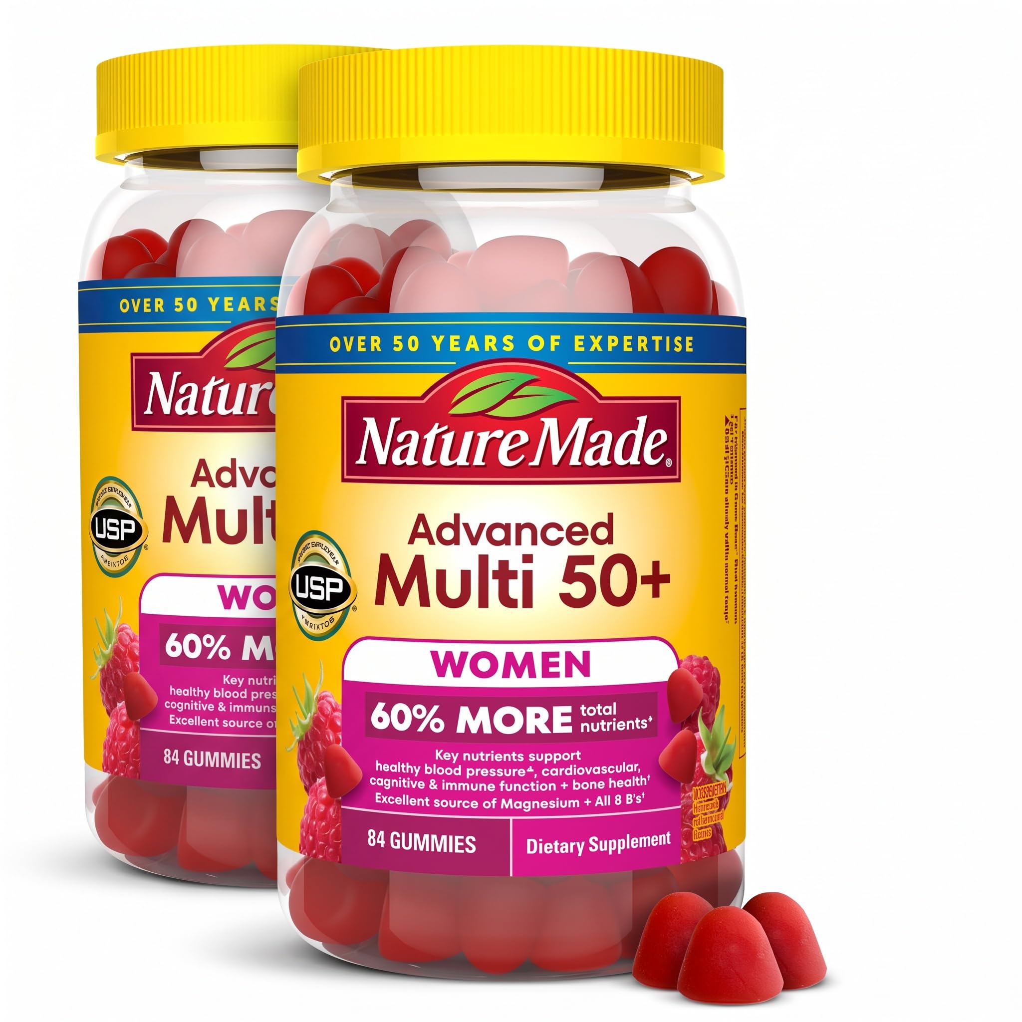 Nature Made Advanced Multivitamin Gummies 50+ for Women, 84 Multi Vitamins — Amazon image 12