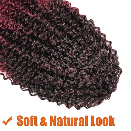 Miniatura 4 de Cola de caballo rizada con cordón para mujeres negras, 18 pulgadas, afro, rizado, aspecto natural, extensiones de cabello sintético con clip para