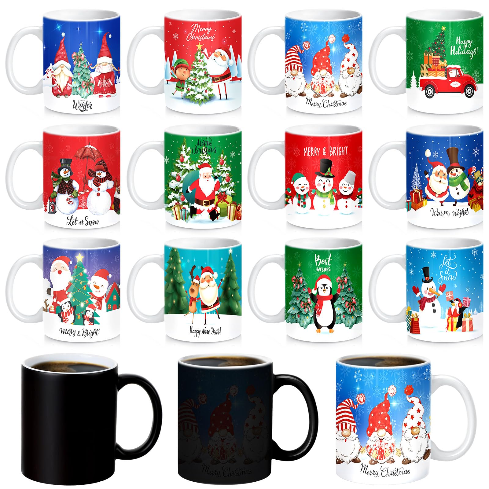 11oz Magic Mug Color Changing Mug Sublimation Mug Coffee Mug For Heat Transfer Souvenir Gift I.627065090