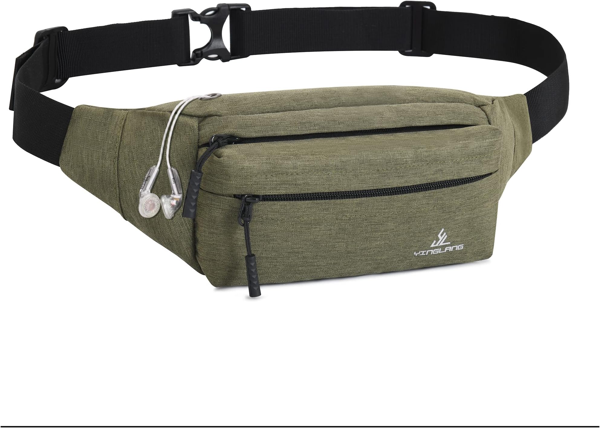 Bumbags Waist Fanny Pack Dog Walking Bum Bag with Adjustable Belt Bumbag for Travel Outdoor Sports Running Hiking Jogging Women Men