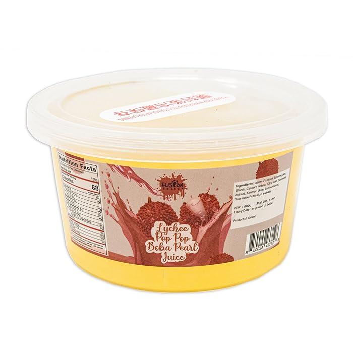 Buy Fusion Select Lychee Bursting Boba Lychee Popping Boba Pearls