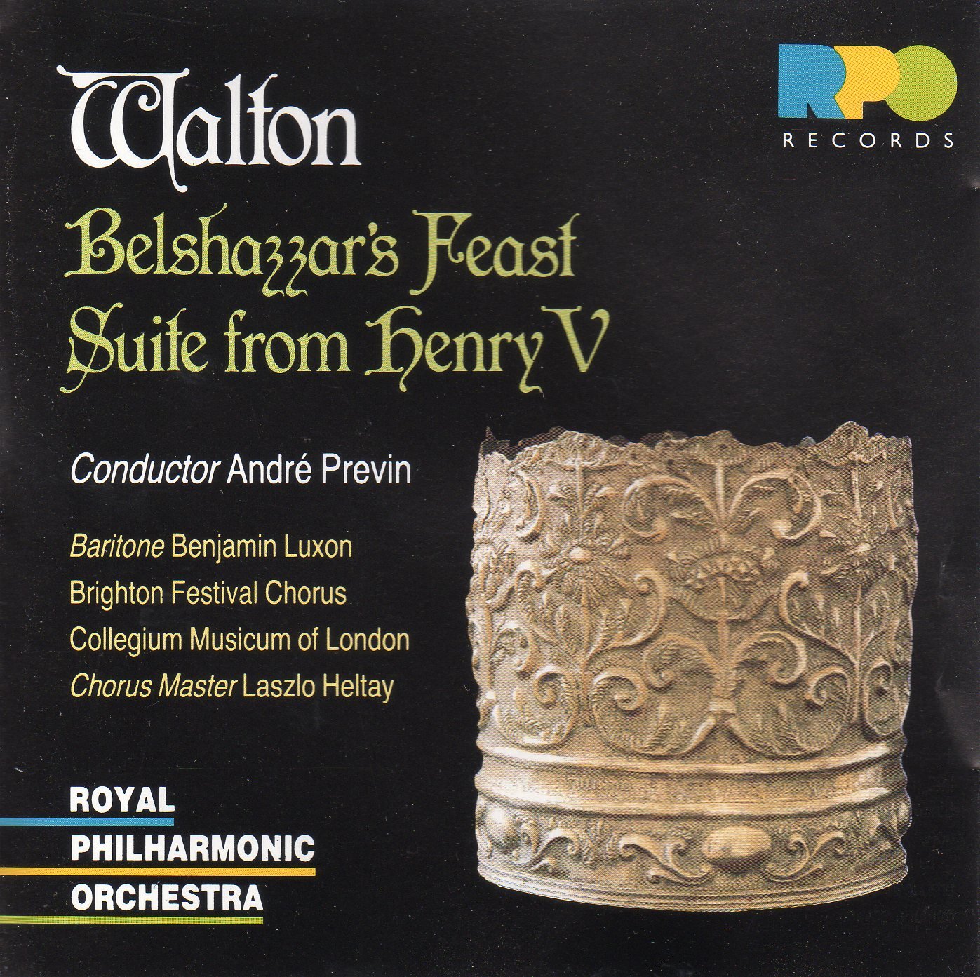 Belshazzar's Feast [Audio CD] Walton; Previn and Rpo
