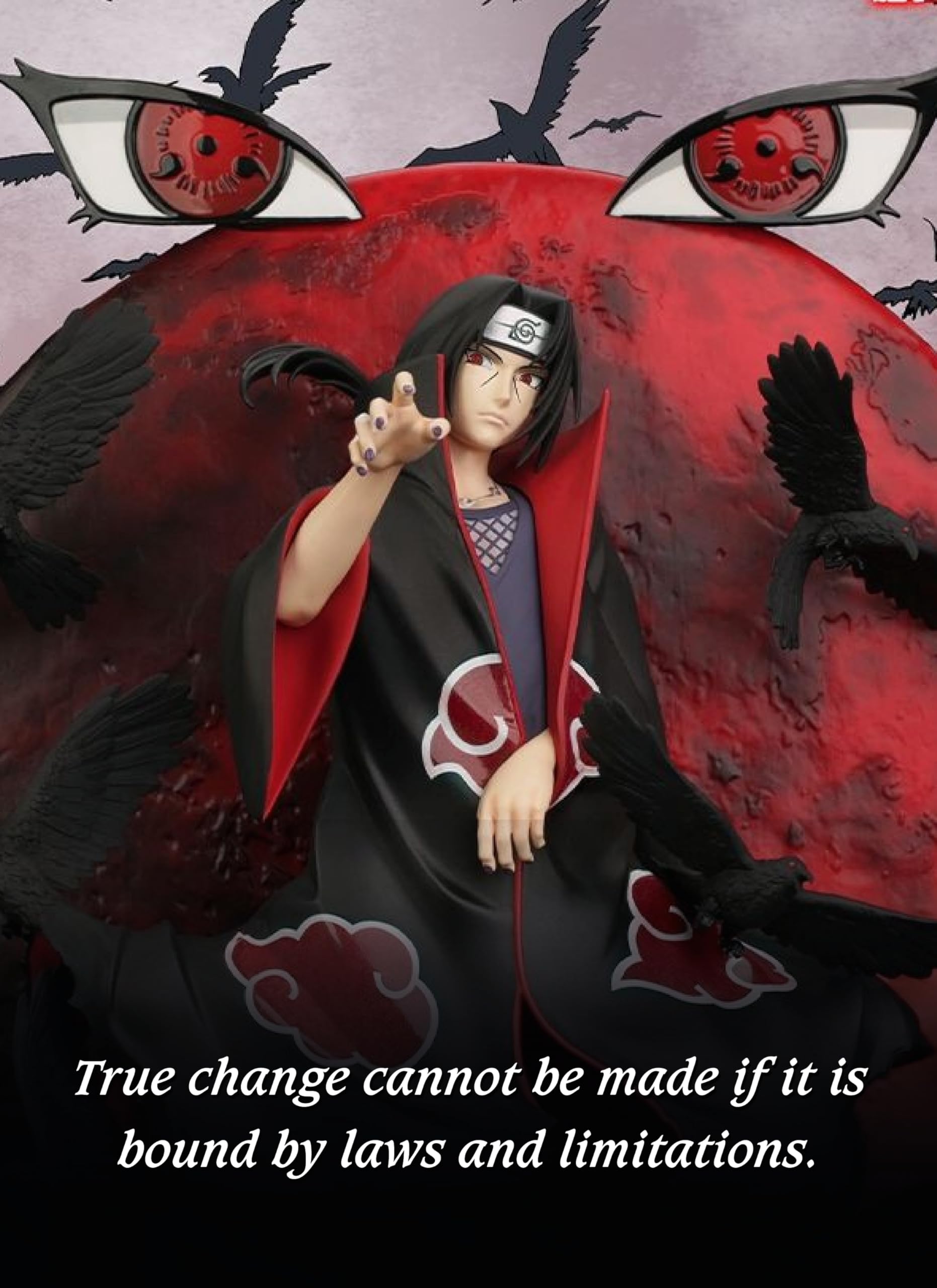 Itachi Uchiha True Change Quote Photo Frame – 9.25 x 12.8 inch – view 3