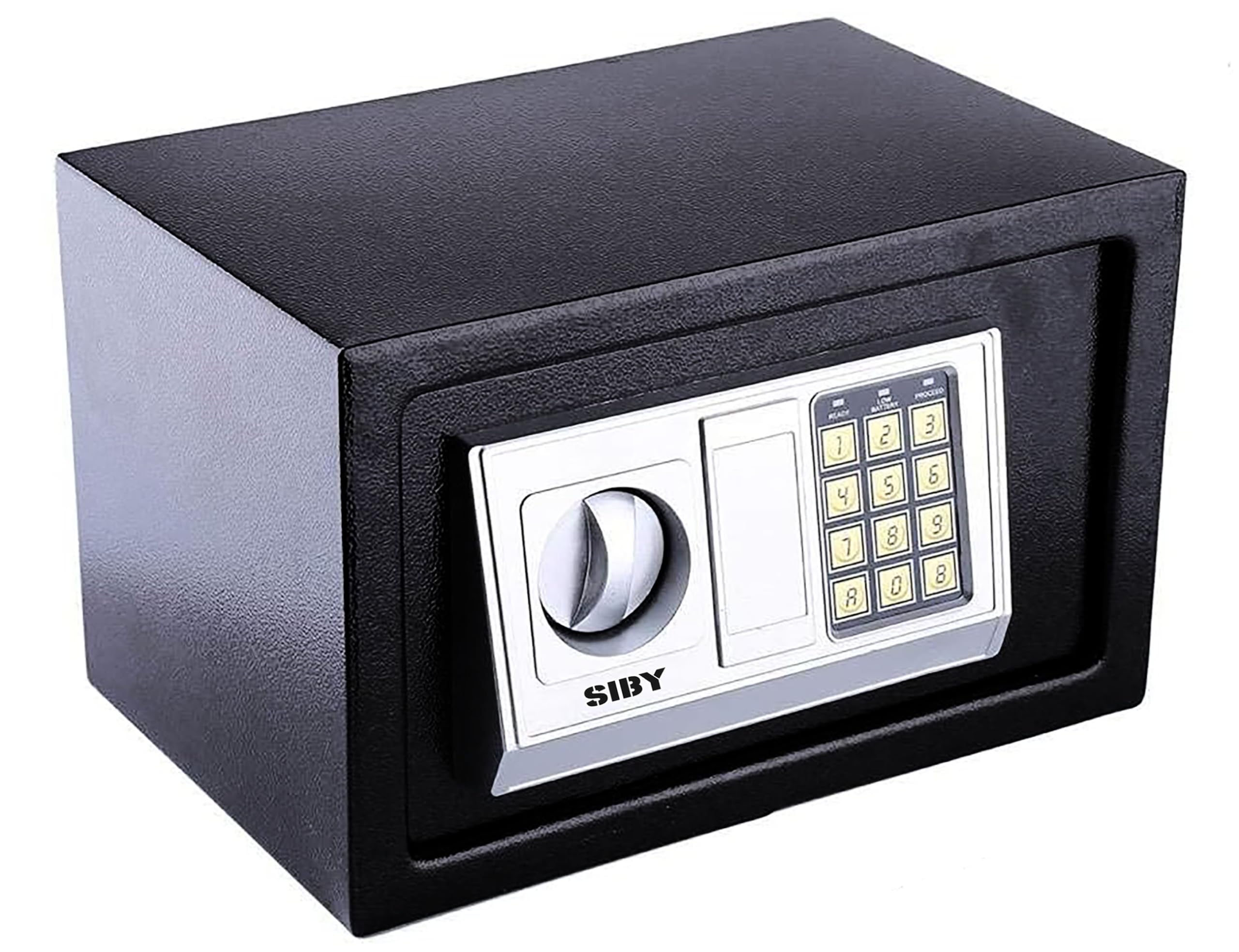 See full amazon price history chart for SIBY Electronic Digital Safety Locker With Override Key | Wall Mounted 8.5L Security Safe Cash Box with Double Digital Keypad and Safety Key Lock (Black) SIBY Electronic Digital Safety Locker With Override Key | Wall Mounted 8.5L Security Safe Cash Box with Double Digital Keypad and Safety Key Lock (Black) (B0D4Z634BP) Amazon Price History, Amazon Price Tracker
