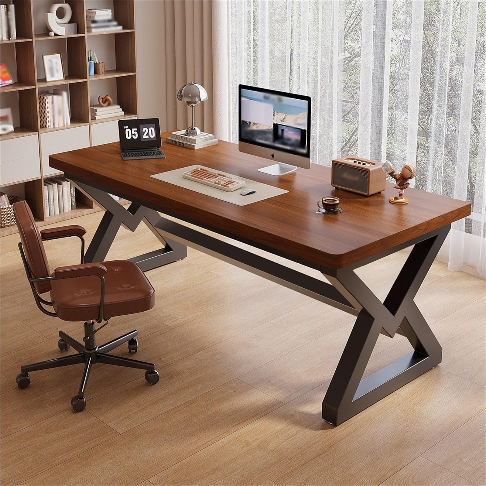 Scrivania da Lavoro Computer Desk Ufficio Scrittura Tavola