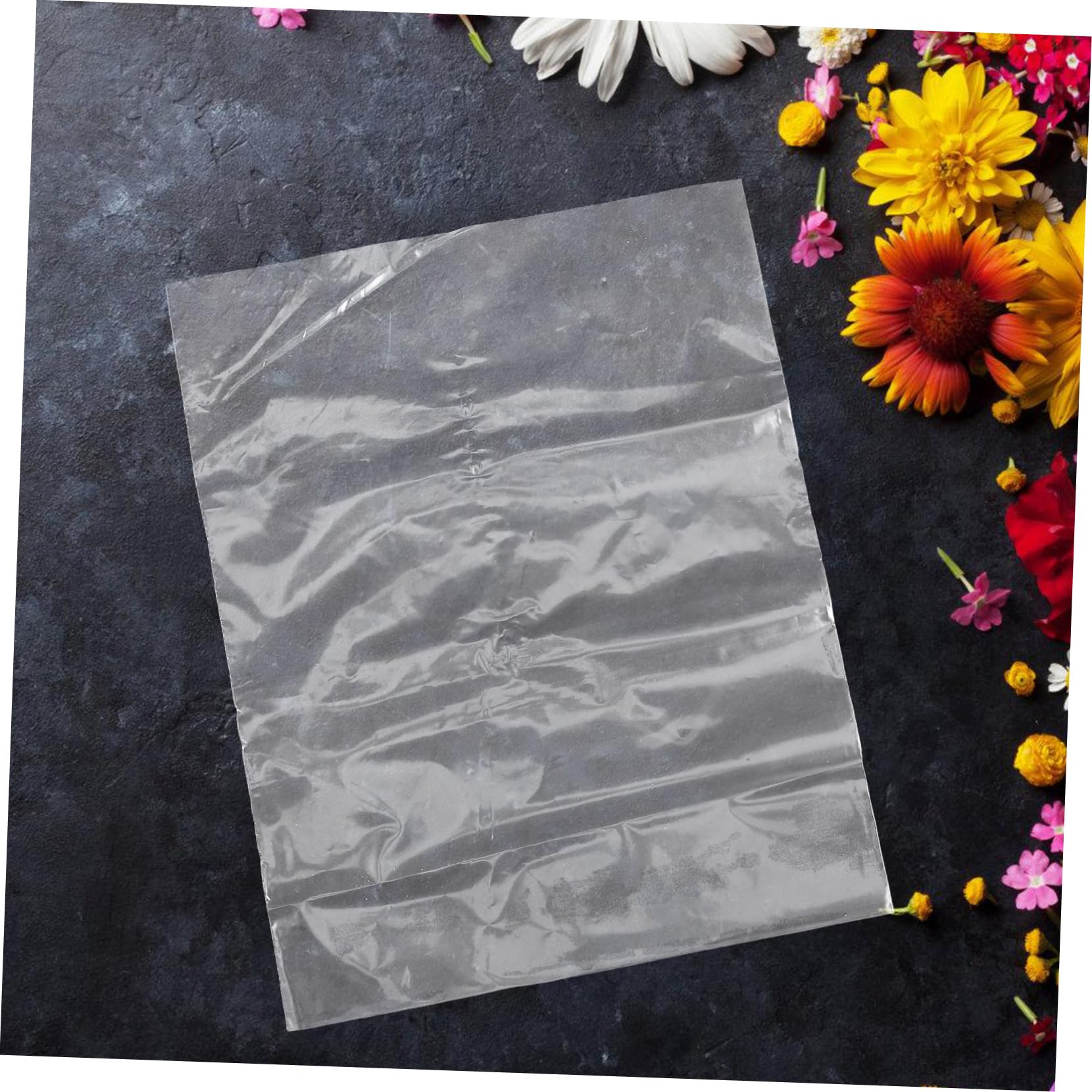 Amazon | CANIGHT 50個 花束鮮度保持バッグ 花束用保水袋 花用保水袋