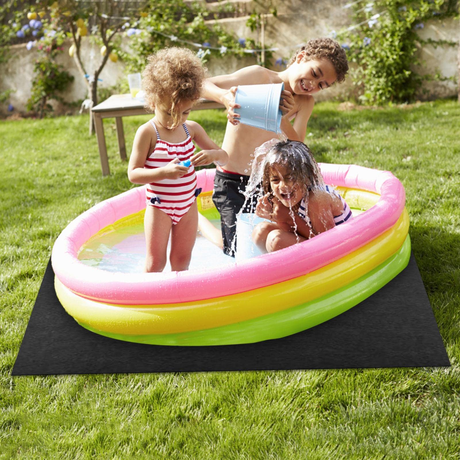 Bodenplane Für Oberirdische Pools – Robuste Schutzmatte 4,6x4,6 M
