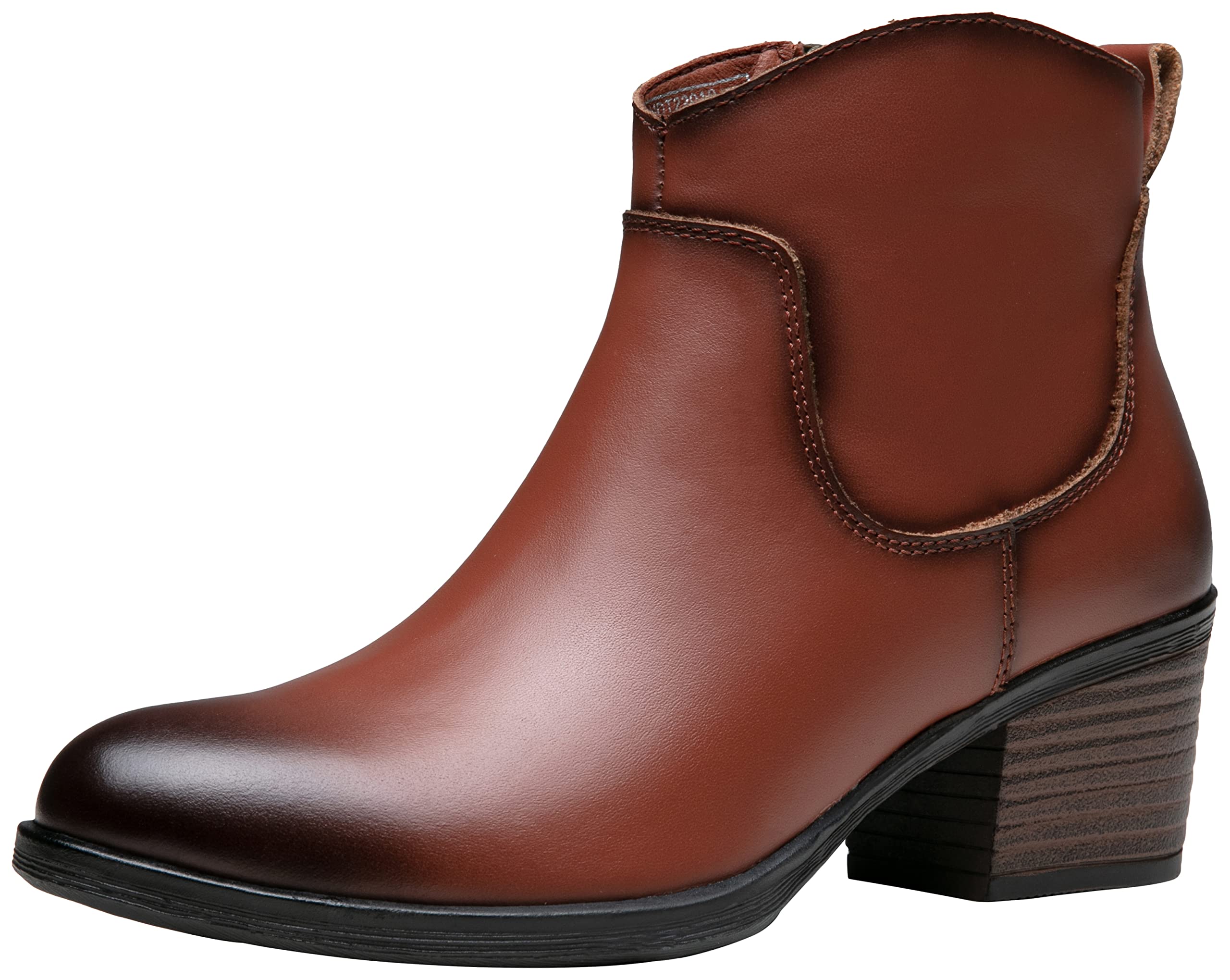 Vepose Women's 100 Leather Ankle Boots & Booties with Inner Side Zip